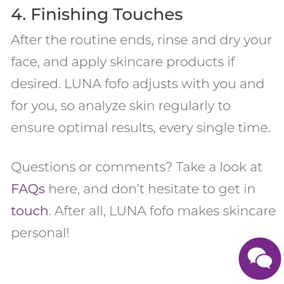 NIB FOREO LUNA FOFO, SKIN ANALYSIZER/MASSAGE/CLEAN - Picture 10 of 15